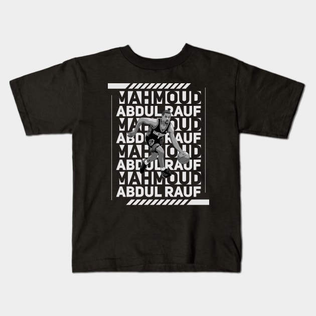 Mahmoud Abdul-Rauf Kids T-Shirt by Aloenalone